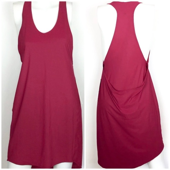 Rejuvenate dress lululemon ruby red midi length - Picture 2 of 5